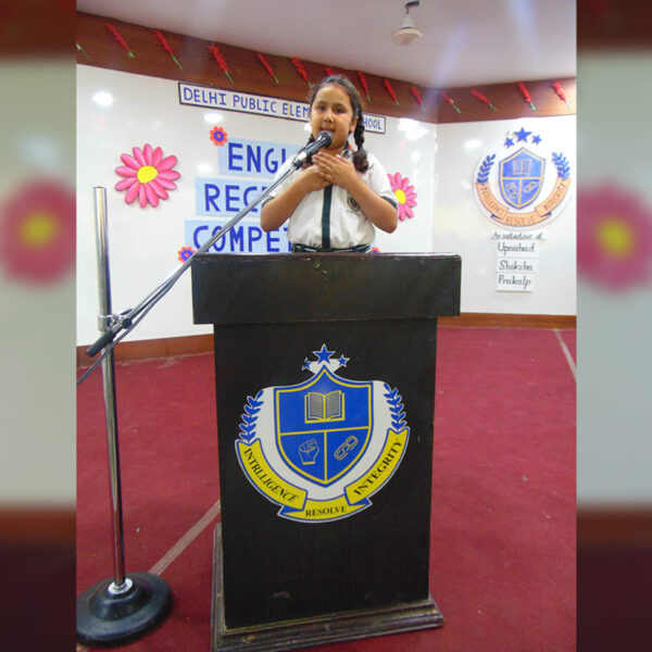 Inter-House English Poem Recitation