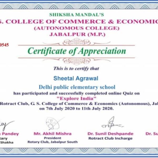 Ms. Sheetal Agrawal